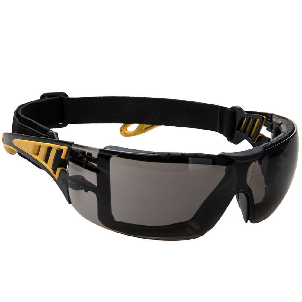 Portwest PS09 Safety Goggles Clear Lens Sealed Tech Eye Protection