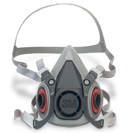 3M 6000 Reusable Half Mask (no filters)