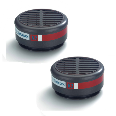 A2 8500 Gas & Vapour Filters for Moldex 8000 Mask Body (Pairs)