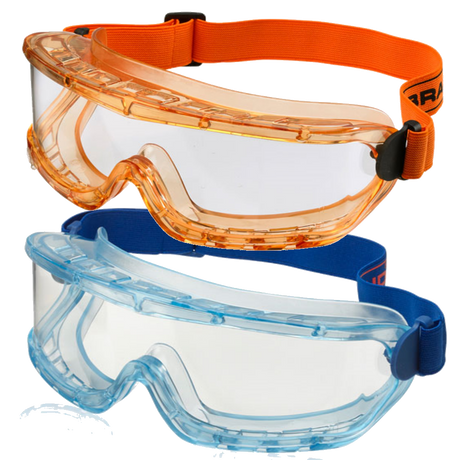 Unvented Clear Premium Anti-Scratch Safety Goggles