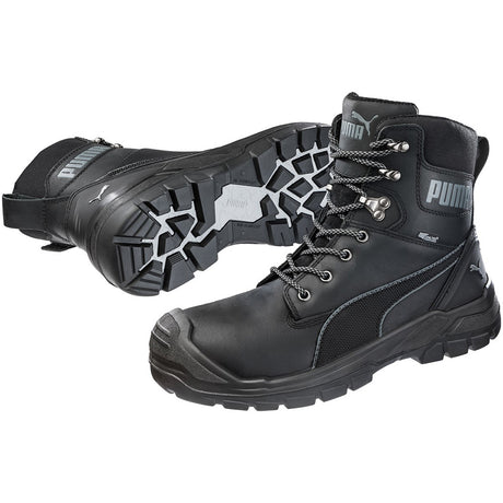 Puma Conquest Waterproof Work Boots High Black CTX S3