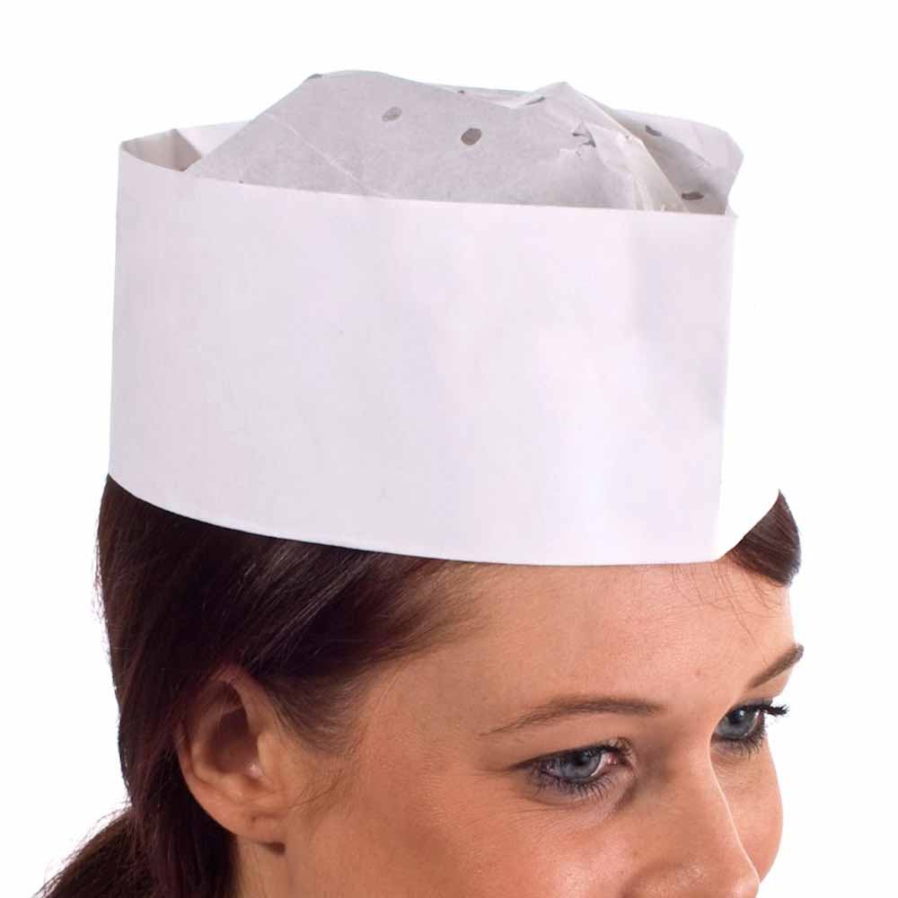 Supertouch Paper Forage Hats Disposable x1000 | Glovesnstuff