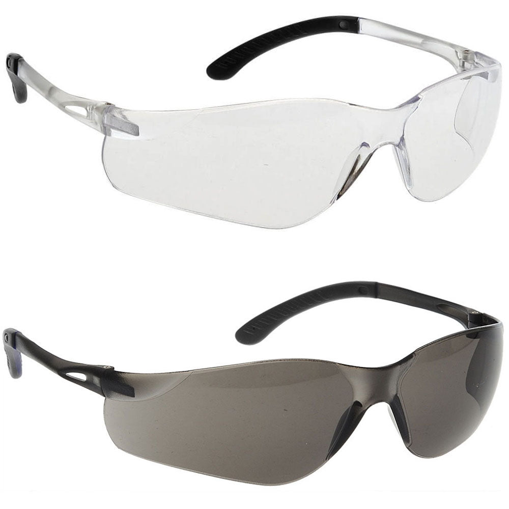 Portwest PW38 Pan View Safety Glasses UV Protection | Glovesnstuff