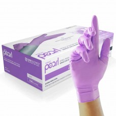 Pearl Purple Nitrile Powder Free Food & Medical Use Gloves 100 hands/box 