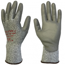 TEK1000 Tsunooga PU Palm Coat Cut Level 4 Safety Gloves 4443