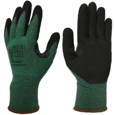 Klass TEK Green Reinforced Thumb Crotch Cut 3 / B Safety Gloves