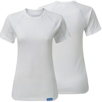 Pulsar Women's White Thermal Short Sleeve Top