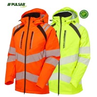 Pulsar Life Women's Hi Vis Waterproof Insulated Parka Jacket