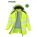 Pulsar Life Women's Hi Vis Waterproof Insulated Parka Jacket