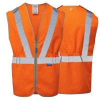 Pulsar Protect Orange Hi Vis Tear Apart Vest