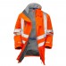 Pulsar Protect Waterproof Mesh Lined Hi Vis Storm Coat