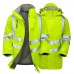 Pulsar Protect Hi Vis Padded Waterproof Storm Coat