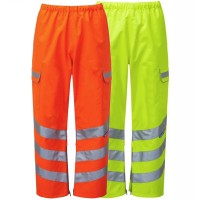 Pulsar Protect Hi Vis Waterproof Over Trousers - 3 Leg Lengths