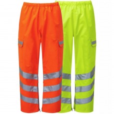 Pulsar Protect Hi Vis Waterproof Over Trousers - 3 Leg Lengths