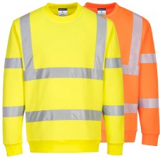 Portwest High Visibility Sweatshirt Eco Friendly Workwear