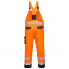 Portwest Workwear Hi Vis Adjustable Bib and Brace