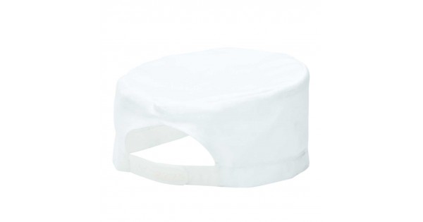 White Chefs Skull Cap | GlovesnStuff