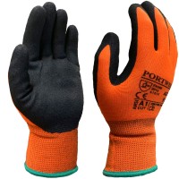 Dermi Grip Sandy Nitrile Palm Coated Lightweight Work Gloves