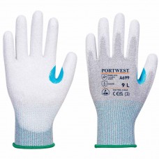 ESD Anti Static Cut C PU Palm Precision Work Gloves