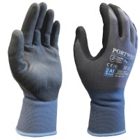 Pro Nitrile Foam on Moisture Wicking Anti Microbial Liner Work Gloves