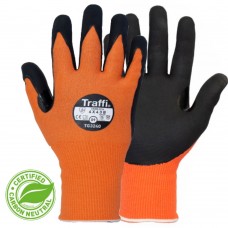 LXT Orange Cut B MicroDex Nitrile Coated Heat Resistant Gloves