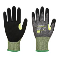 Portwest Safety Gloves Cut Level E Nitrile Foam 