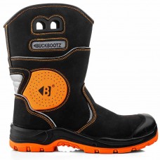 Buckler Buckzviz Waterproof Hi-Vis Orange Rigger Boot