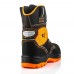 Buckler High Leg Hi-Viz Orange Ankle Protection Safety Boots