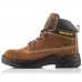 Buckbootz Lacerz Waterproof Nubuckz Brown Metal Free Safety Boots 