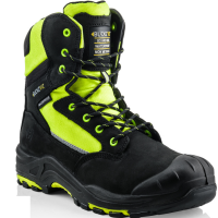 High Leg Hi-Viz Yellow Waterproof Cordura® BuckViz Safety Boots