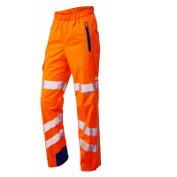 Leo Lundy Hi Vis Overtrousers Railway Clothing