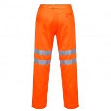 Portwest Hi Vis Work Trousers Railway Clothing Certified 