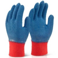 Click Fully Coated Grippy Crinkle Latex Rubber Coated Wet Work Gloves