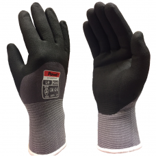 Pawâ PG102 L/Weight 15 gauge Breathable  Knuckle Coated Work Gloves