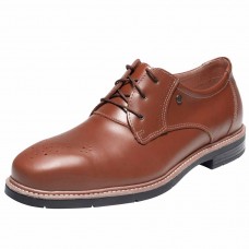 Marco Premium Business Light Brown Leather Safety Shoes