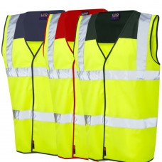 Leo Workwear High Visibility Waistcoat Class 2