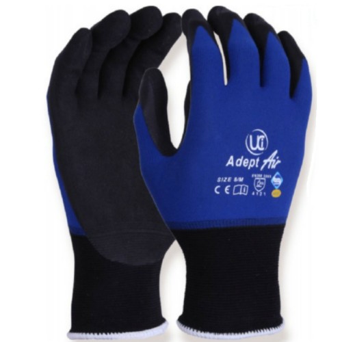 sanitized gloves