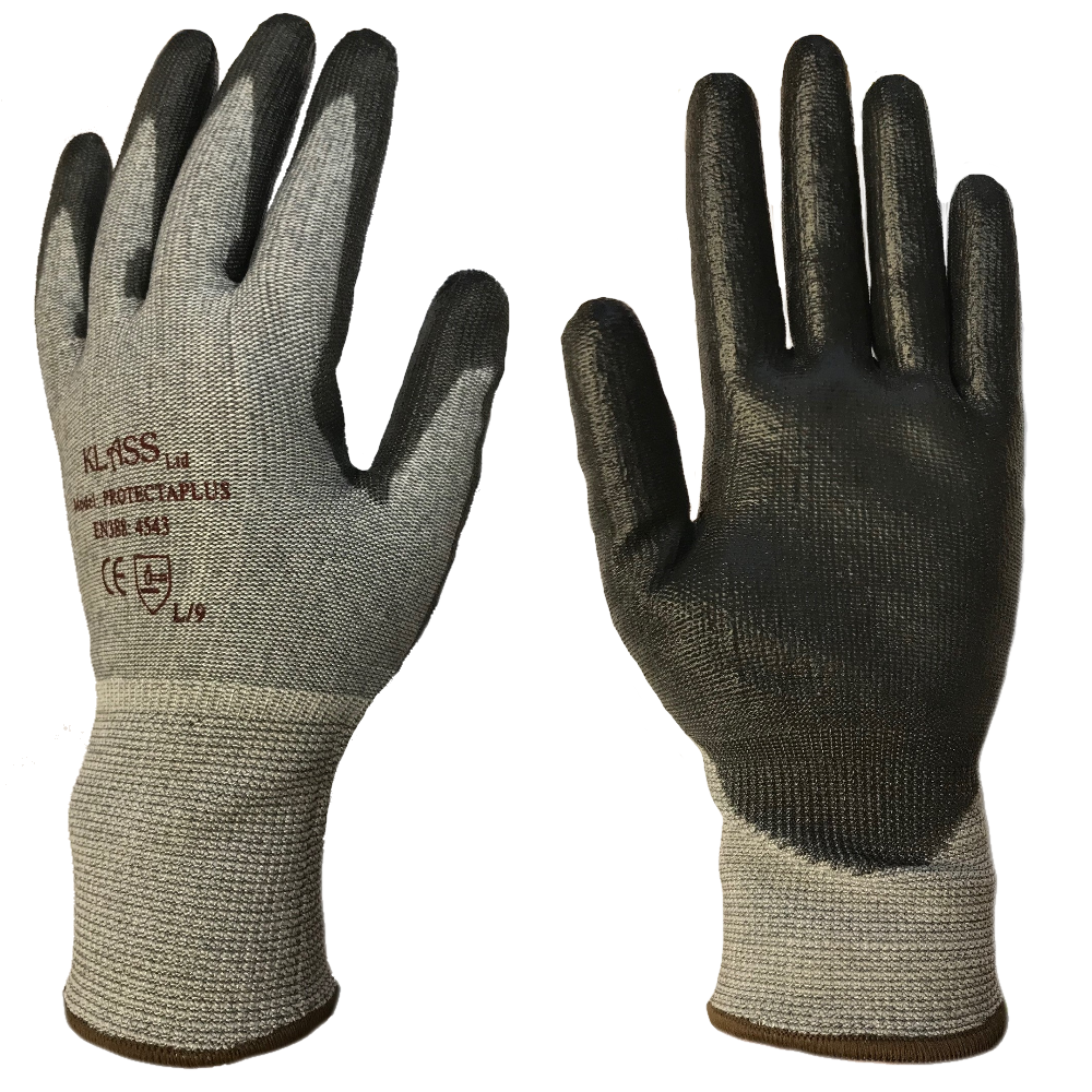 PU Palm Coated Cut Level 5+ Safety Protecta Plus Gloves 4543 | GlovesnStuff
