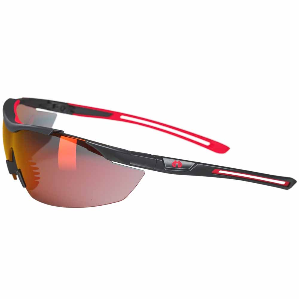 Argon Smoke Red Safety Glasses| GlovesnStuff