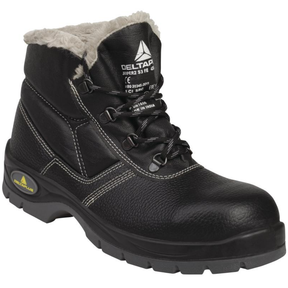 fur lined safety boots