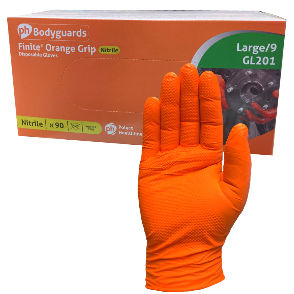 https://www.glovesnstuff.com/image/catalog/POLYCO/ph-bodyguards-finite-orange-grip-nitrile-disposable-gloves.jpg